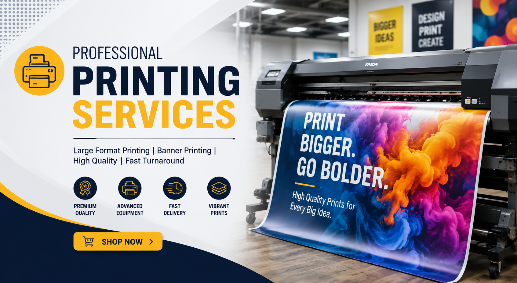 Upload Your Design, We Print It